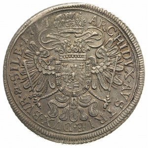 talar 1717, Wrocław, Aw: Popiersie Karola w prawo i nap...