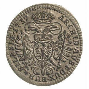 3 krajcary 1732, Wrocław, F.u.S. 925, ładnie zachowany ...