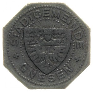 50 fenigów bez daty i Piła 50 fenigów 1916, cynk, Menze...