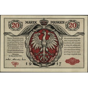 20 marek polskich 9.12.1916, \jenerał, seria A