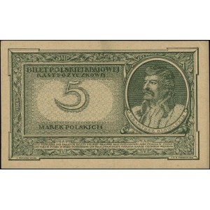 5 marek polskich 17.05.1919, seria IC, Miłczak 20c, Luc...