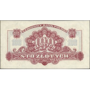 100 złotych 1944, \obowiązkowe, seria Ax