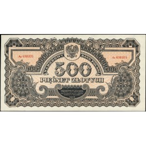 500 złotych 1944, \obowiązkowe, seria Ax