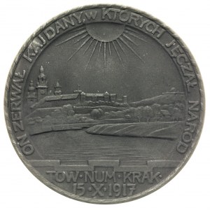 Tadeusz Kościuszko- medal autorstwa Jana Wysockiego wyb...