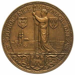 medal na 900 Rocznicę Koronacji Bolesława Chrobrego aut...