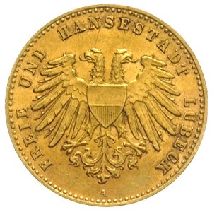10 marek 1904 / A, Berlin, złoto 3.98 g, J. 227, niski ...