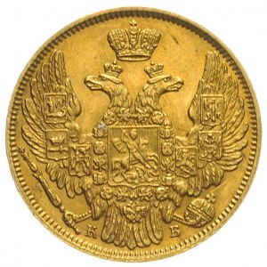 5 rubli 1844 / КБ, Petersburg, złoto 6.52 g, Bitkin 25,...