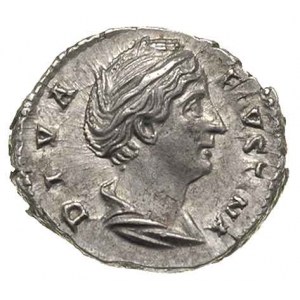 Faustyna I - żona Antoninusa Piusa, denar po 141, Rzym,...