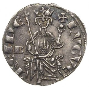 CYPR, Hugo IV de Lusignan 1324-1359, grosz szeroki, Aw:...