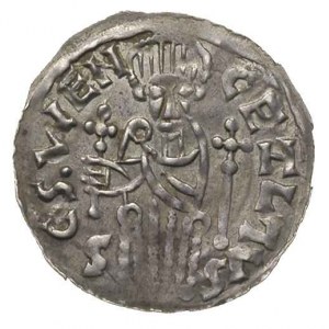Brzetysław I 1037-1055, denar, A: Popiersie księcia z c...