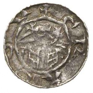 Władysław Herman 1081-1102, denar, Aw: Głowa w lewo, Rw...