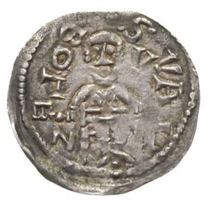 Bolesław Kędzierzawy 1146-1173, denar 1146-1157, Aw: Ks...