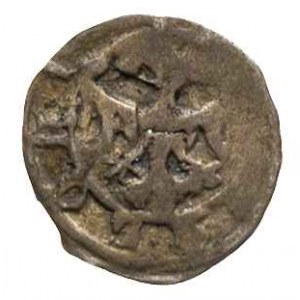 Kazimierz Wielki 1333-1370, denar koronny, Kraków, Aw: ...