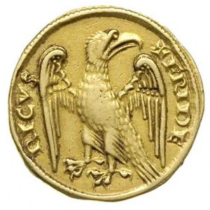 Sycylia, Fryderyk II 1196-1250, augustalis, wybity po 1...