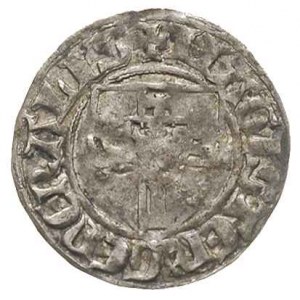 Winrych von Kniprode 1351-1382, kwartnik, Aw: Tarcza Wi...