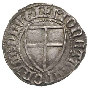 Winrych von Kniprode 1351-1382, szeląg, Aw: Tarcza Wiel...