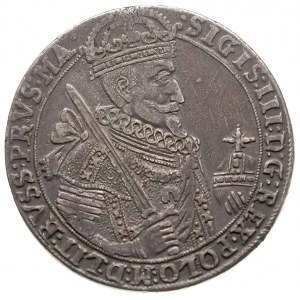 talar 1627, Bydgoszcz, 28.62 g, Dav. 4315, T. 6, ślad p...