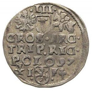 trojak 1597, Wschowa, Iger W.97.1.g -podobny, ale zamia...