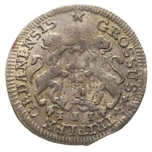 trojak 1755, Gdańsk, Iger G.55.2.a (R), Kahnt 733, paty...