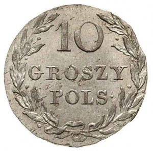 10 groszy 1816, Warszawa, Plage 81, Bitkin 848, piękne ...