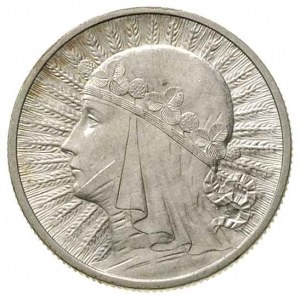 2 złote 1932, Warszawa, Głowa kobiety, Parchimowicz 110...