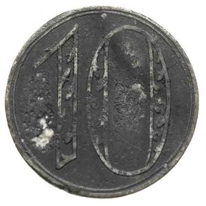 10 fenigów 1920, Gdańsk, \duża 10-tka, Parchimowicz 52