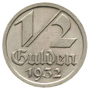 1/2 guldena 1932, Berlin. Parchimowicz 60