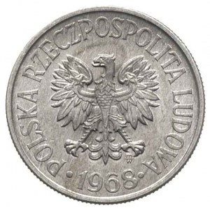 50 groszy 1968, Warszawa, Parchimowicz 210.d, piękne i ...