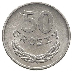 50 groszy 1968, Warszawa, Parchimowicz 210.d, piękne i ...