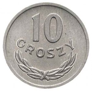 10 groszy 1962, Warszawa, Parchimowicz 206.b, bardzo rz...