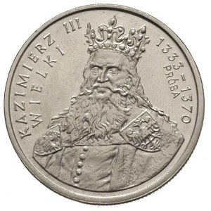 100 złotych 1987, Warszawa, Kazimierz Wielki, próba nik...