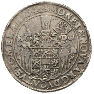 Krystyna 1637-1654, talar 1642, Szczecin, Aw: Popiersie...