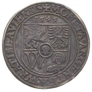 Ferdynand I 1527-1564, talar 1544, Wrocław, Aw: Tarcza ...