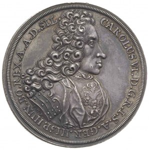 Karol VI 1711-1740, talar nagrodowy bez daty, Wrocław, ...