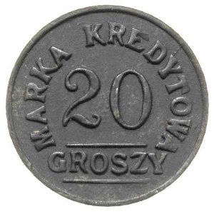 Kraków Rakowice, 20 groszy Spółdzielni 8 pułk ułanów, c...