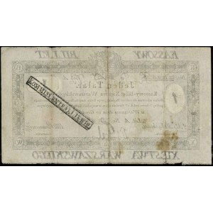 1 talar 1.12.1810, podpis J. Nep. Małachowski, numeracj...