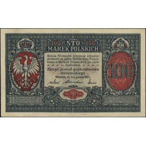 100 marek polskich 9.12.1916, \jenerał, seria A