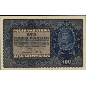 100 marek polskich 23.08.1919, IB Serja S, Miłczak 27b,...