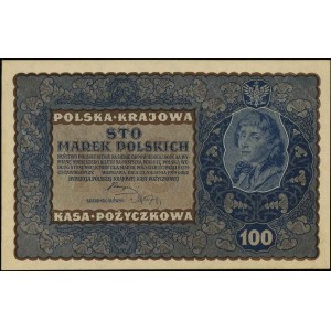 100 marek polskich 23.08.1919, IH seria V, Miłczak 27c,...