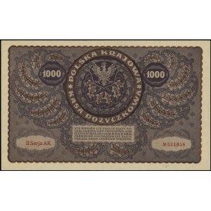 1.000 marek polskich 23.08.1919, II Serja AK, Miłczak 2...
