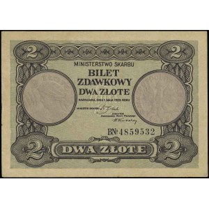2 złote 1.05.1925, seria B, Miłczak 60, Lucow 705 (R3),...