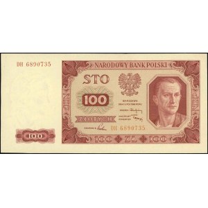 100 złotych 1.07.1948, seria DH, Miłczak 139c, Lucow 12...