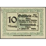 Szubin /Schubin/, 10 i 50 fenigów 17.01.1917 oraz 10 i ...