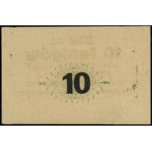 Wolsztyn /Wollstein/, 1 marka 24.09.1919 i 10 fenigów 1...