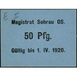 Żory /Sohrau OS./, zestaw 5 x 50 fenigów, ważne do 1.10...