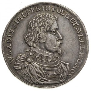 Władysław IV, -medal talarowy bez daty i niesygnowany A...