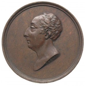 Adam Czartoryski,- medal autorstwa C. Baerendta, 1824 r...