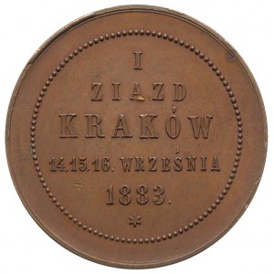medal autorstwa M. Kurnatowskiego, Aw: I Zjazd Artystów...