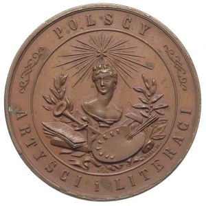 medal autorstwa M. Kurnatowskiego, Aw: I Zjazd Artystów...