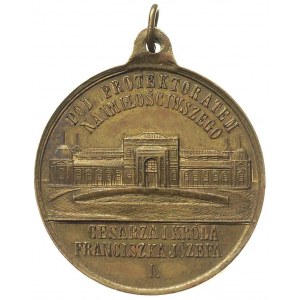 medal z uszkiem niesygnowany Powszechna Wystawa Krajowa...